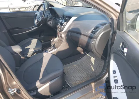 2014 Hyundai Accent Se из США, поврежденный, VIN KMHCU5AE6EU145807